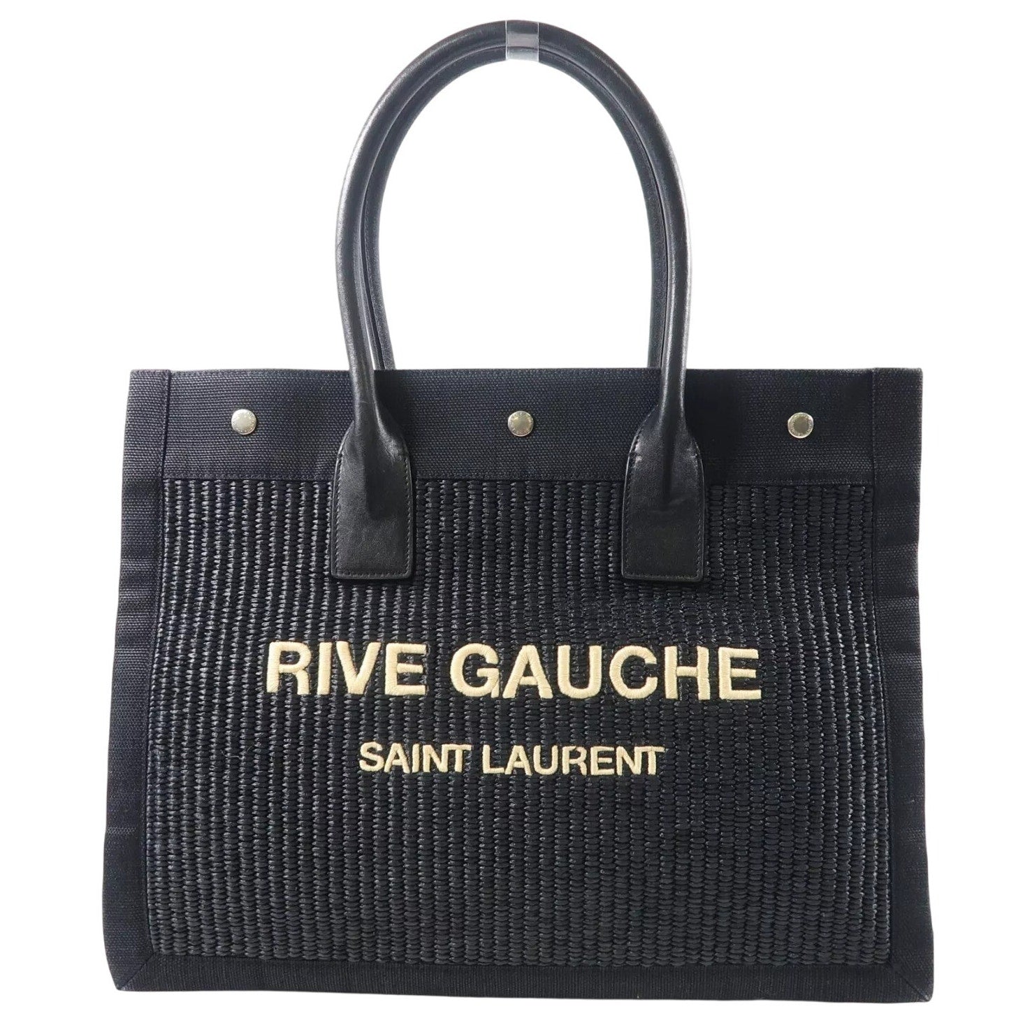 Authentic Yves SAINT LAURENT YSL Rive Gauche Tote Bag