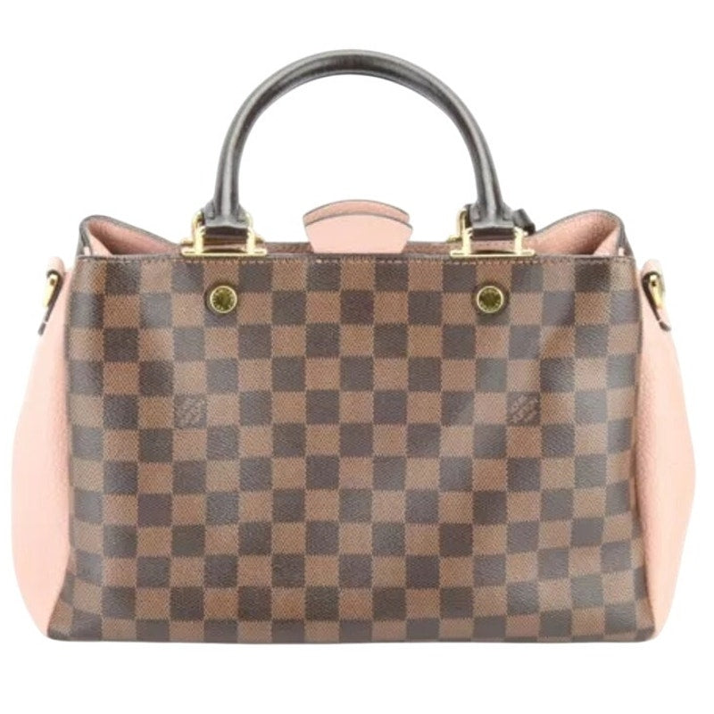 Authentic Louis Vuitton Brittany Damier Ebene Shoulder Bag 2-Way