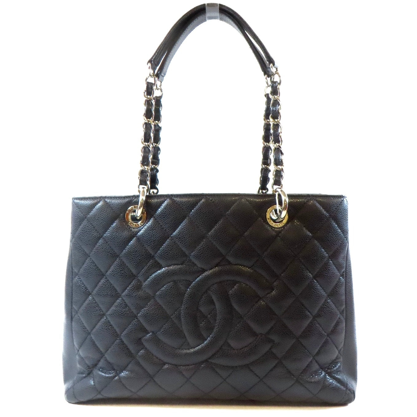 Authentic CHANEL Quilted Chain Shoulder Handbag