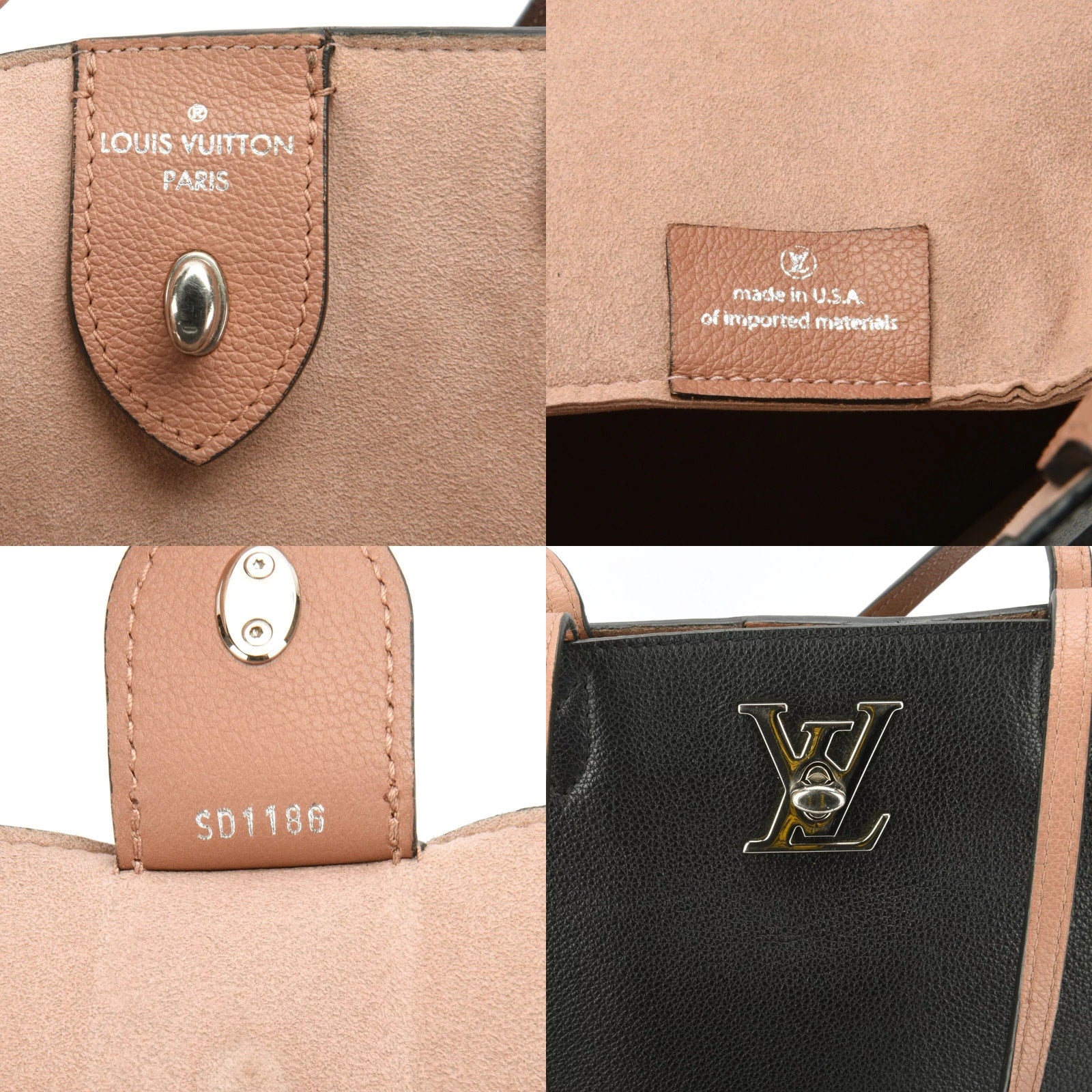 Authentic Louis Vuitton Lockme Tote Bag