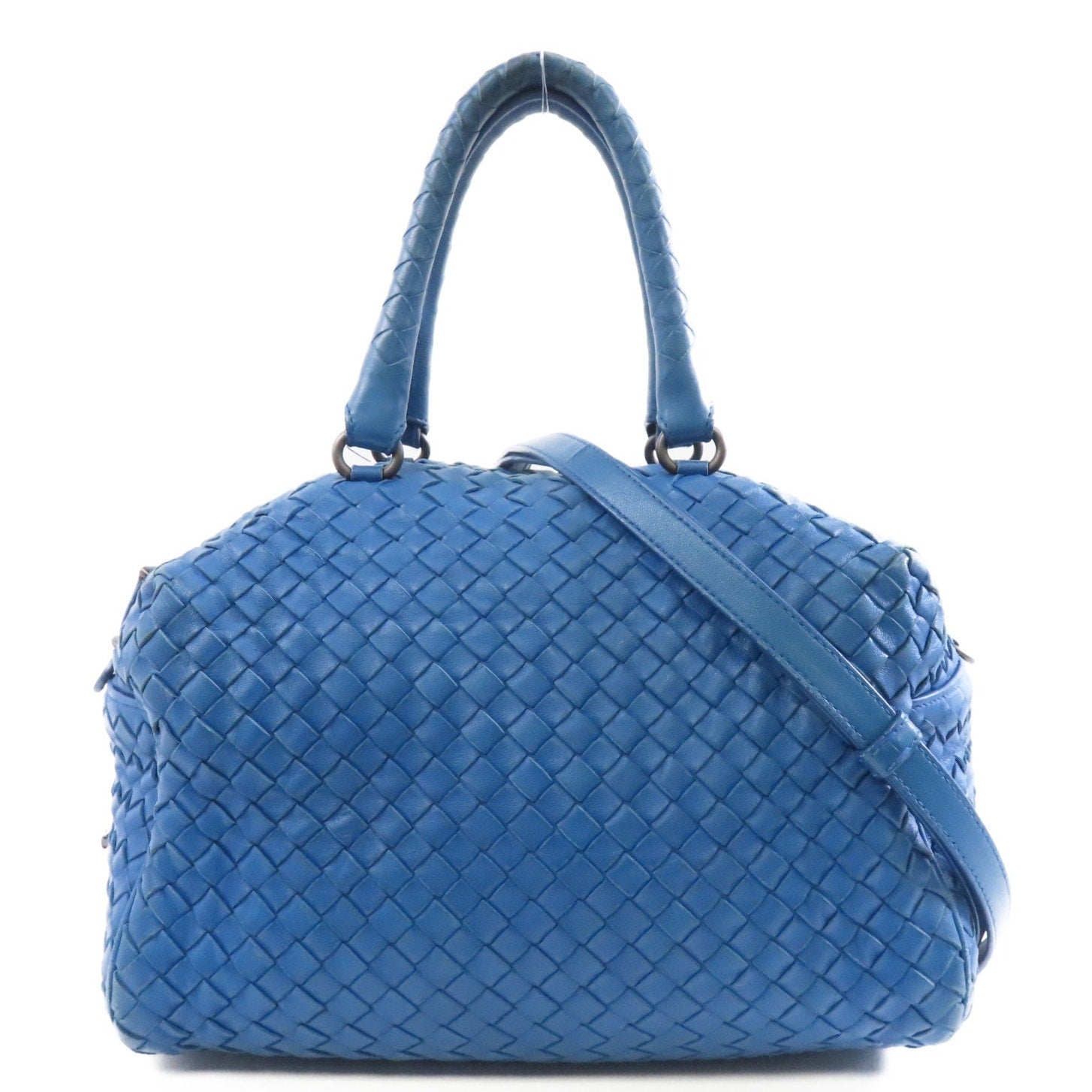 Authentic BOTTEGA VENETA Nappa Intrecciato Satchel bag