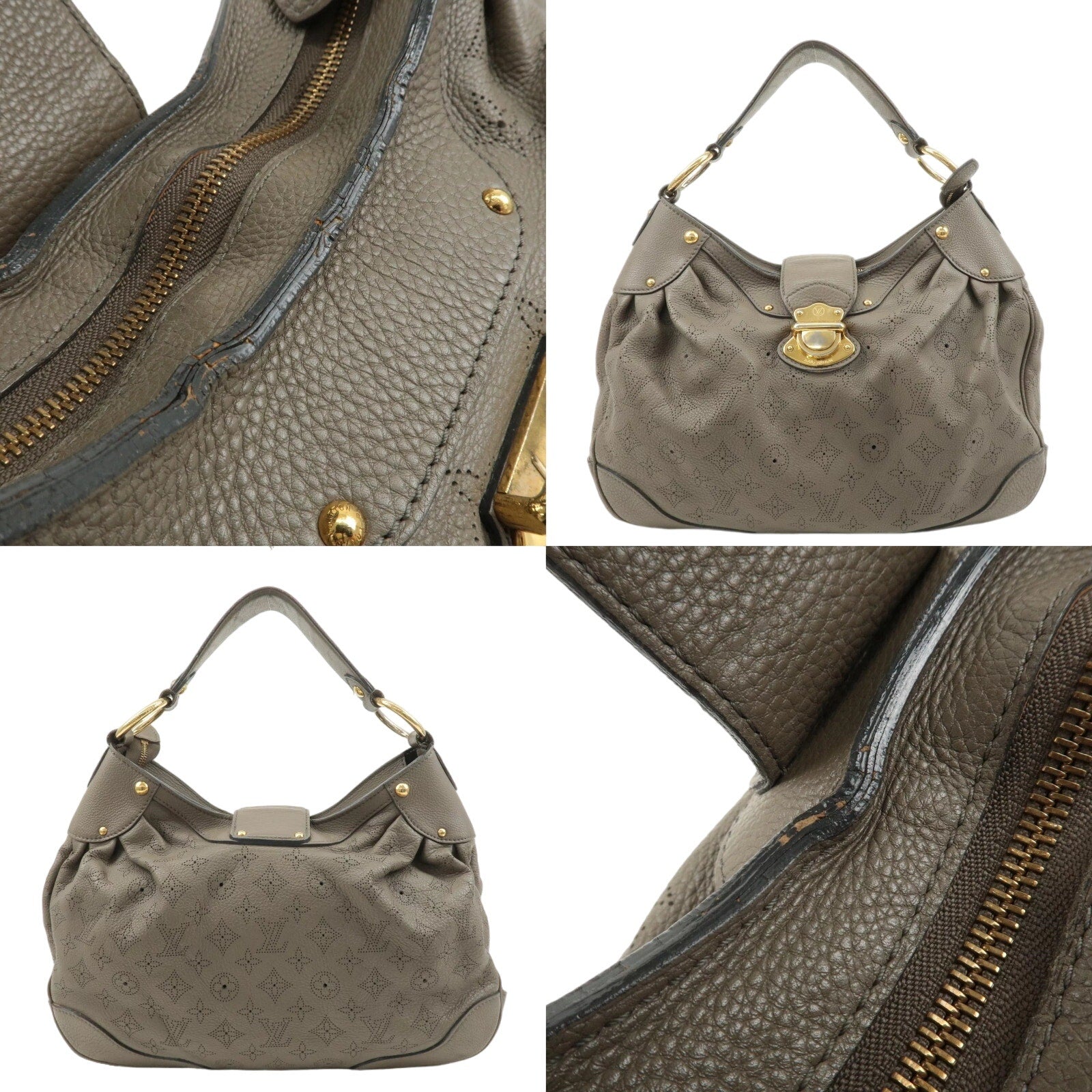 Authentic Louis Vuitton Mahina Solar PM Handbag