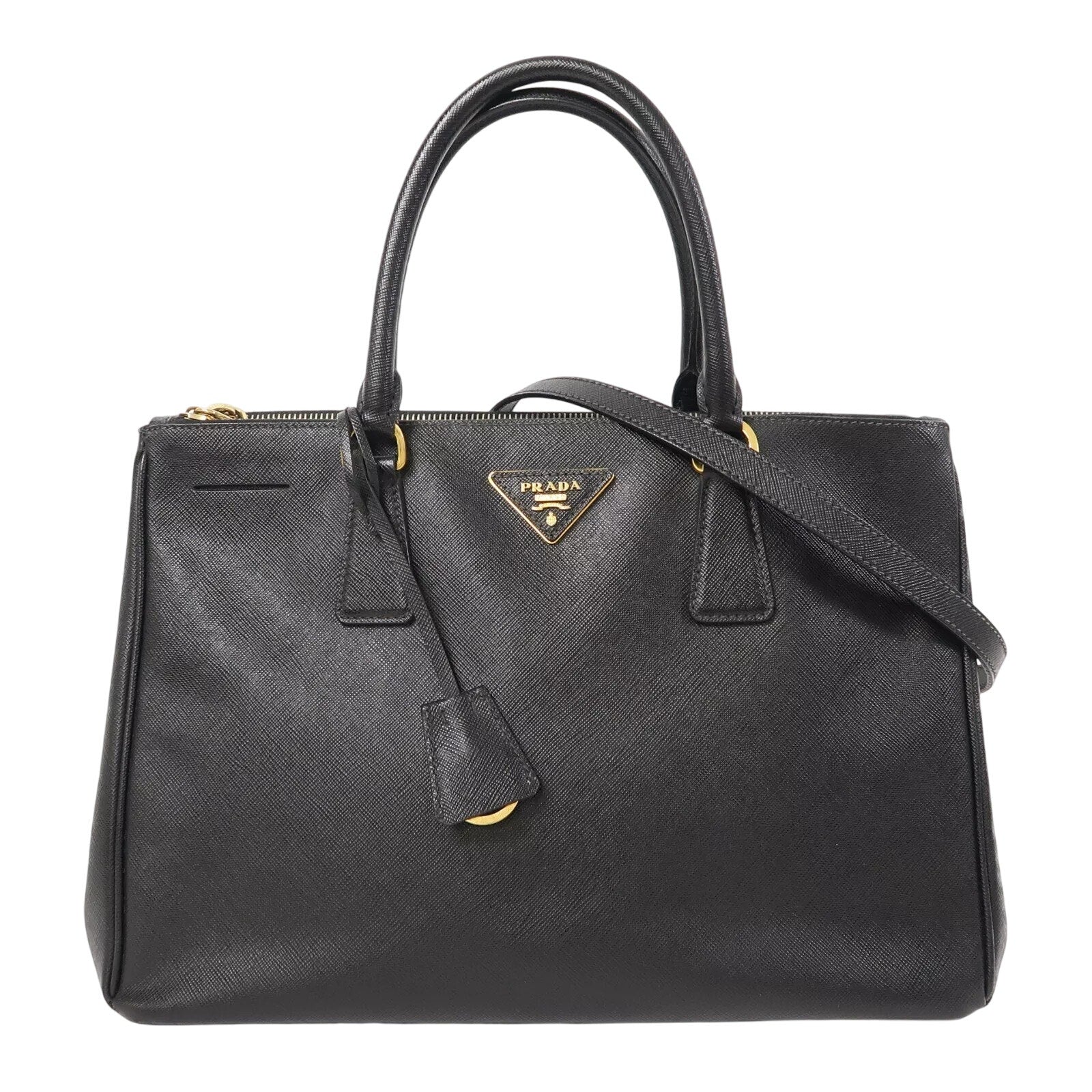 Authentic PRADA Galleria Shoulder Bag 2-Way