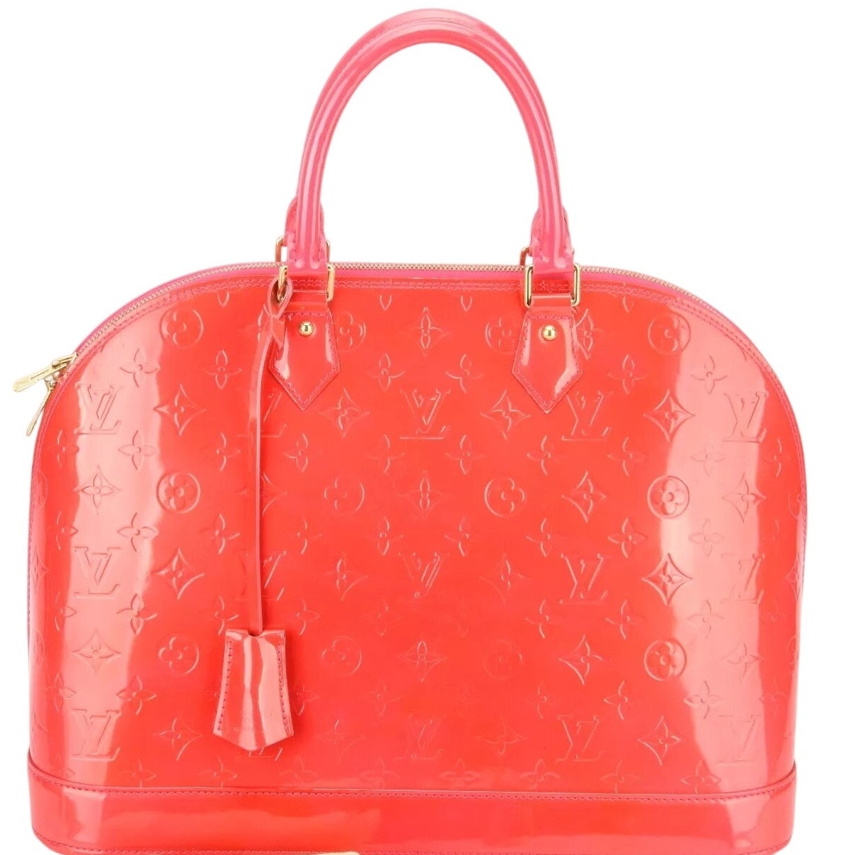 Authentic Louis Vuitton Alma GM Vernis Handbag