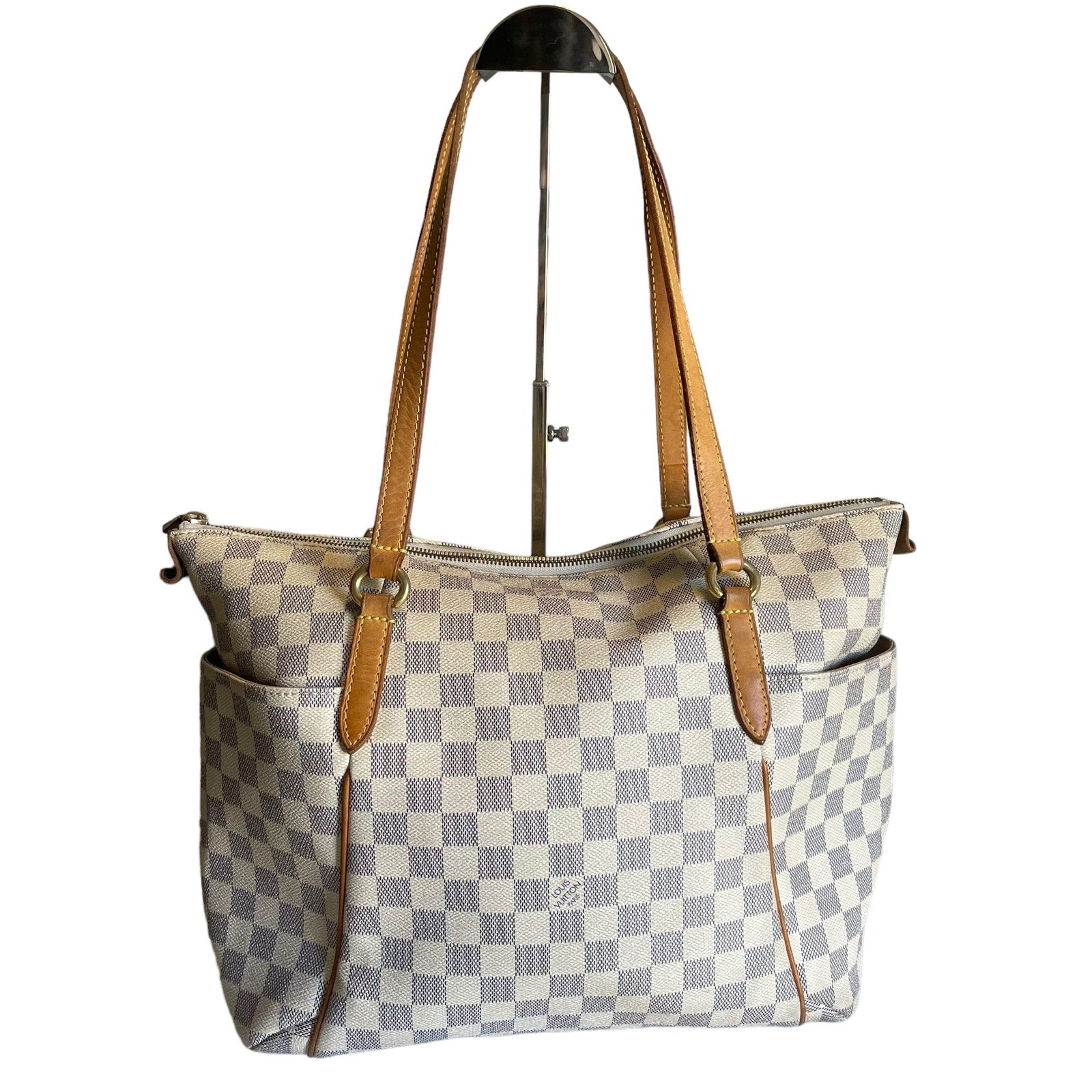 Authentic Louis Vuitton Damier Azur Totally MM