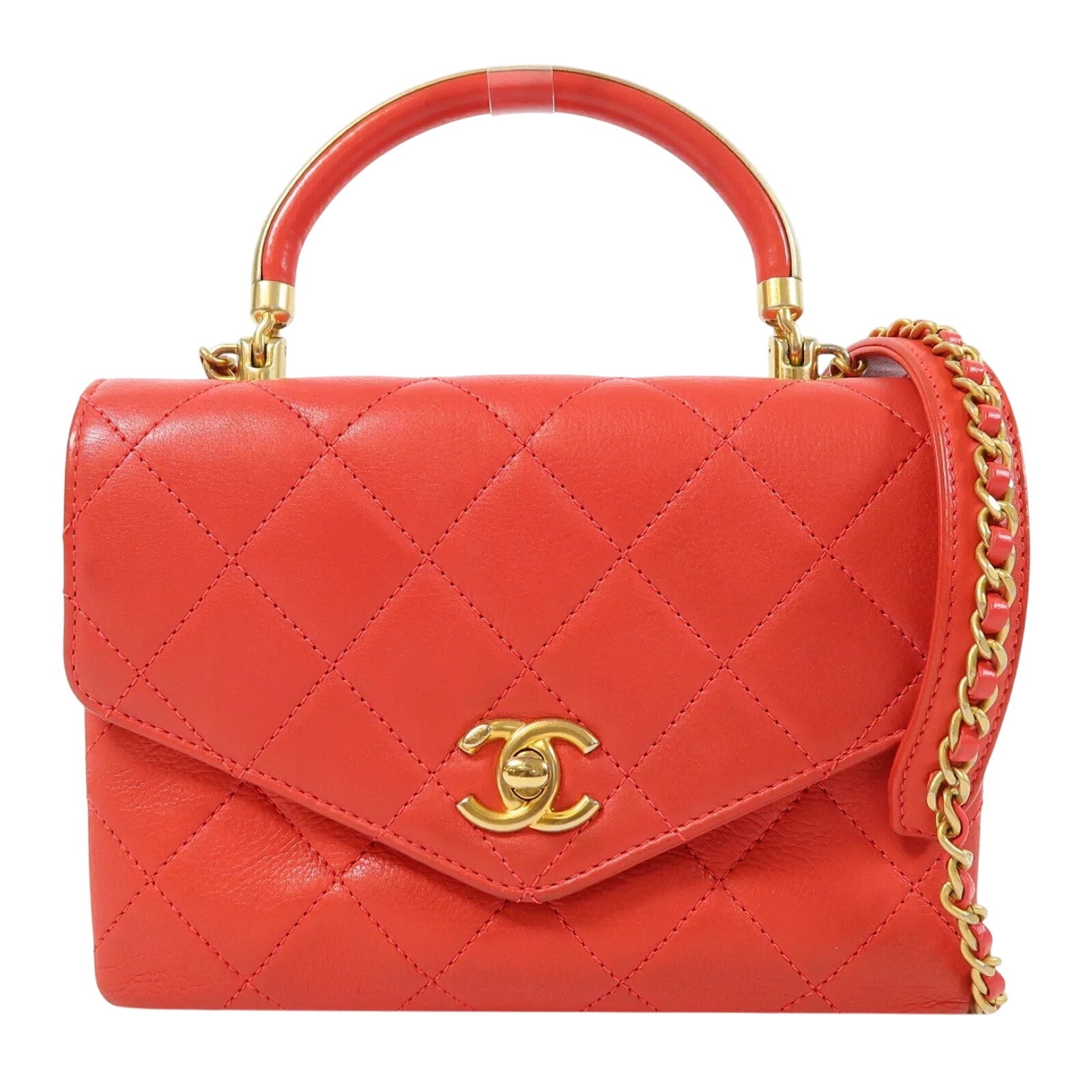 Authenticated Chanel Coco Shoulder Bag 2-Way