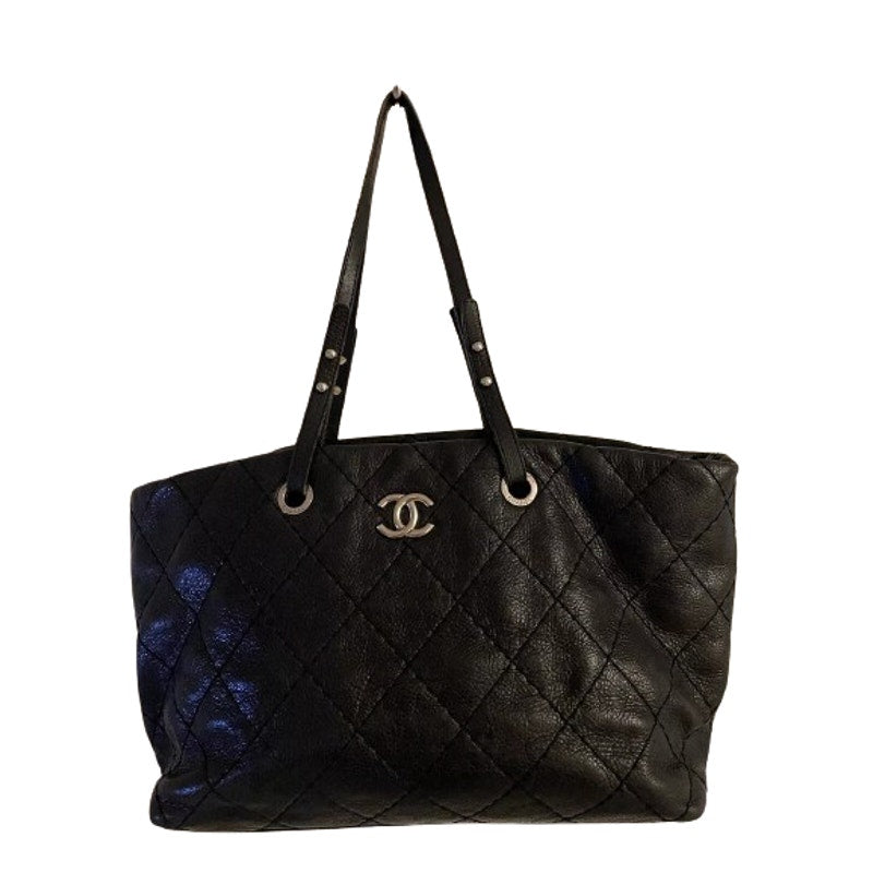 Authentic CHANEL Tote Bag Black
