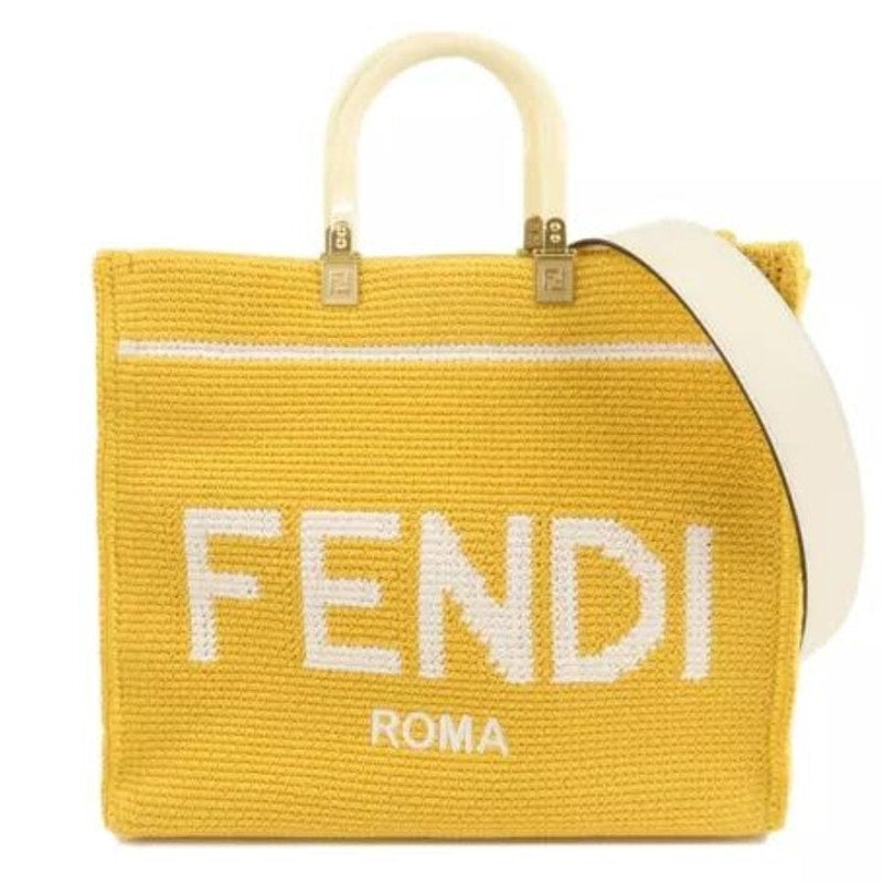 Authentic FENDI Sunshine Medium Tote Bag