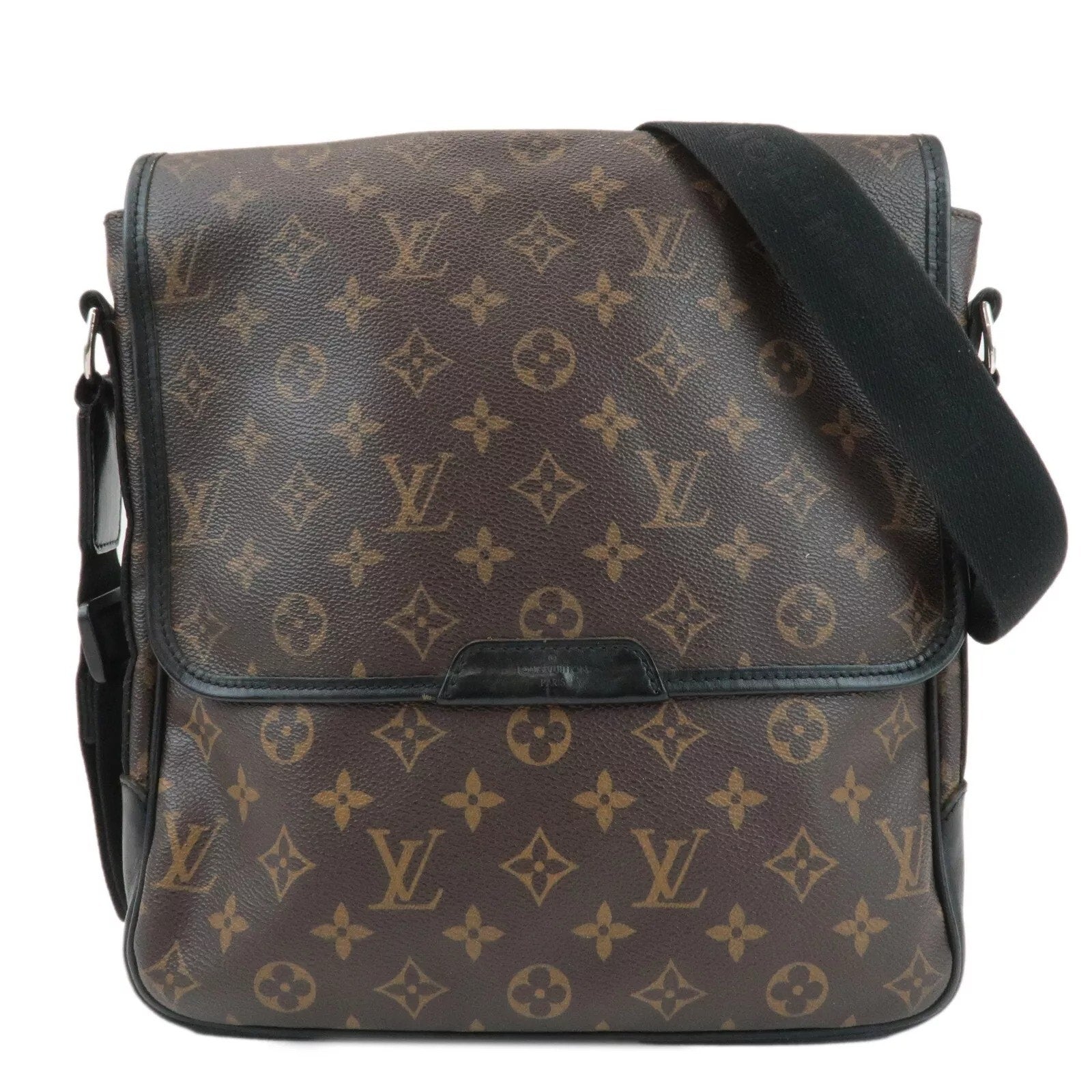 Authentic Louis Vuitton Macassar Bass MM Shoulder Bag