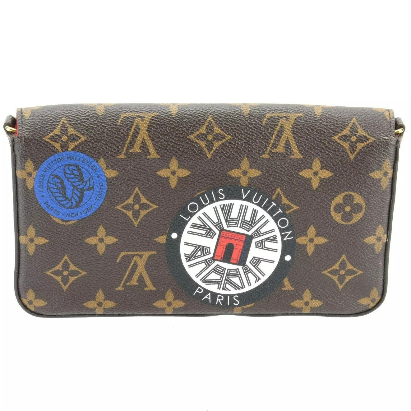 Authentic Louis Vuitton Felicie World Tour Pochette