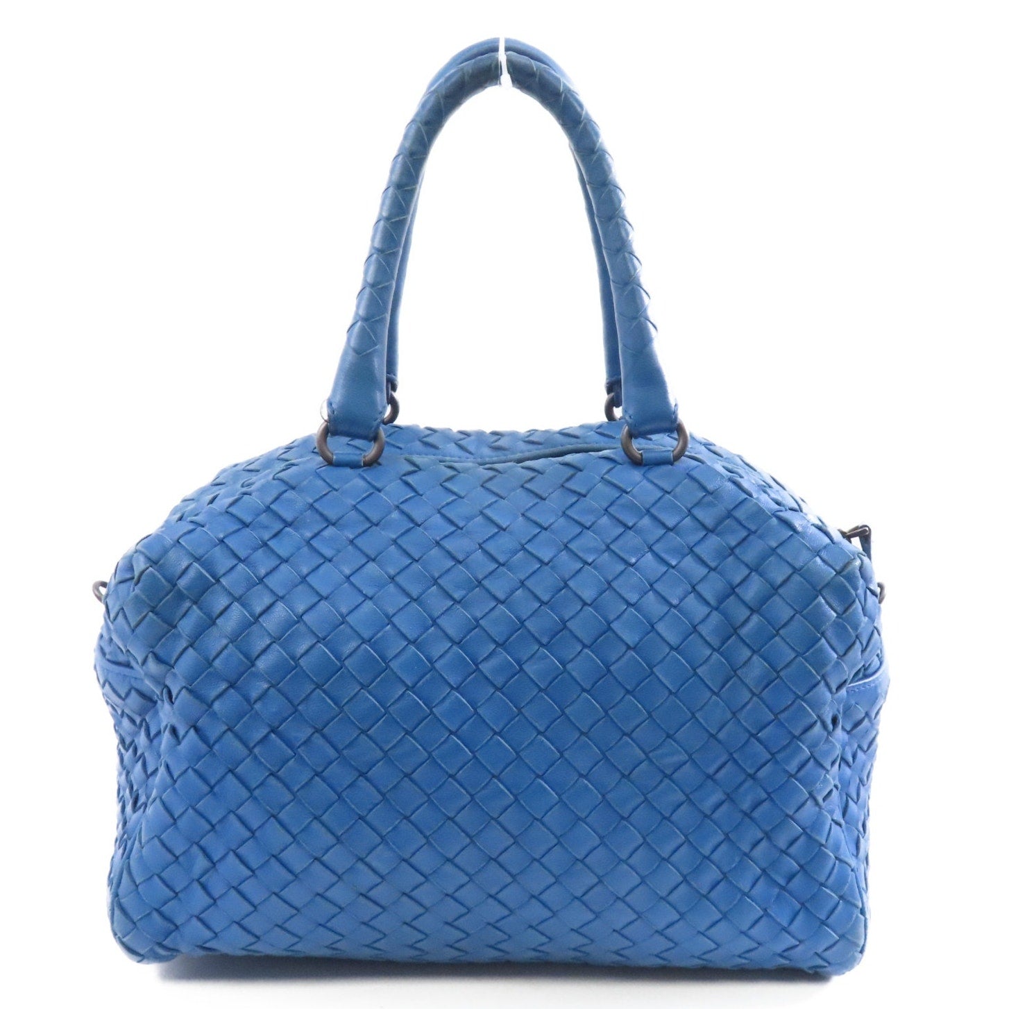 Authentic BOTTEGA VENETA Nappa Intrecciato Satchel bag