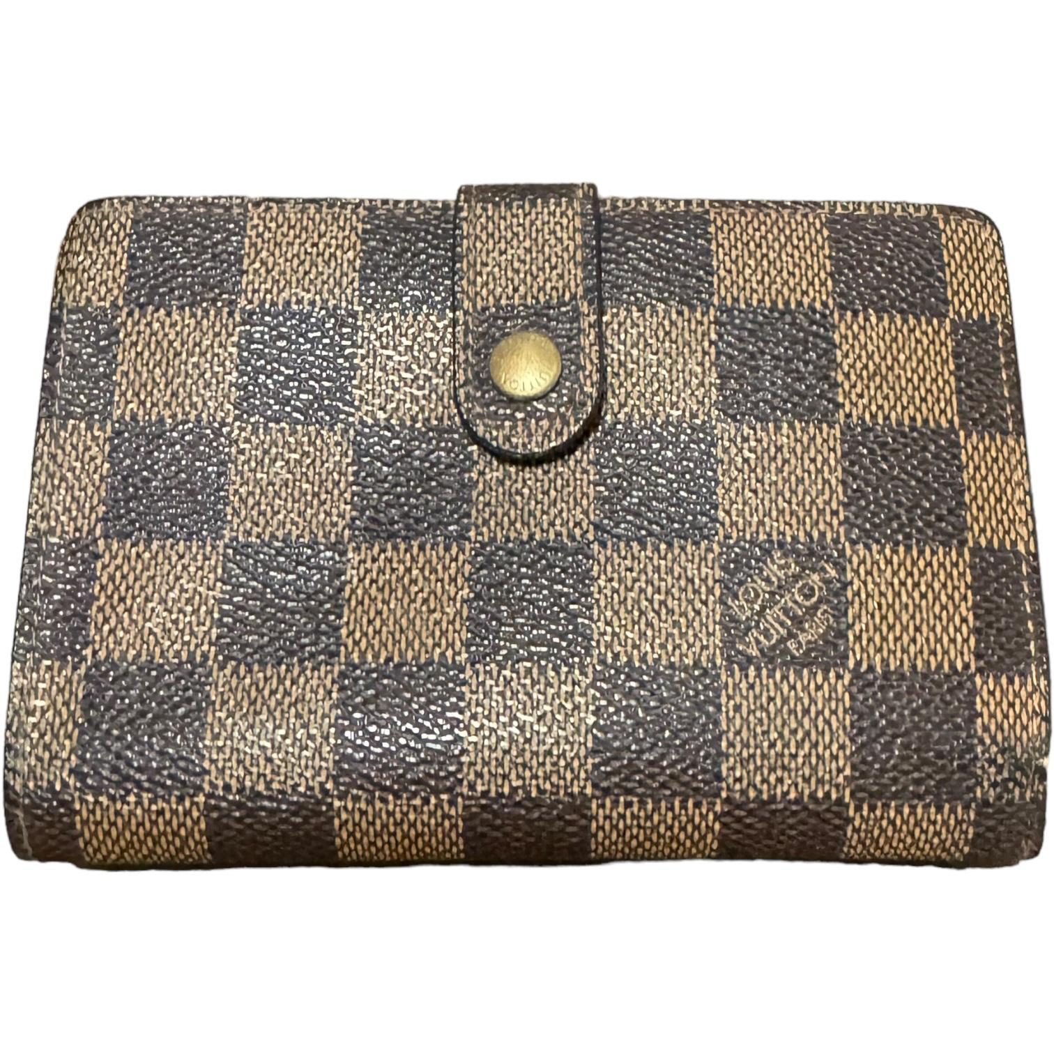 Authentic Louis Vuitton Damier Ebene Agenda Kisslock