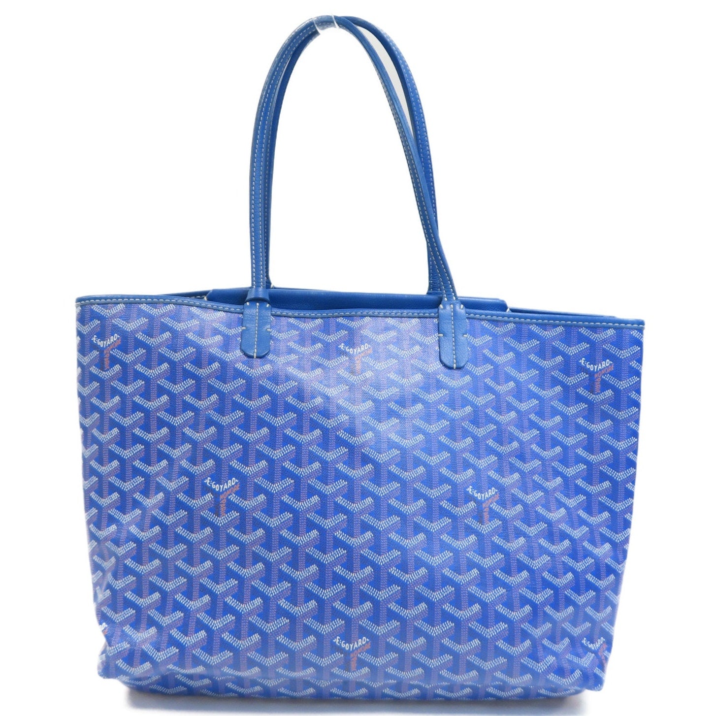 Authentic  GOYARD Saint Louis Tote Bag Blue