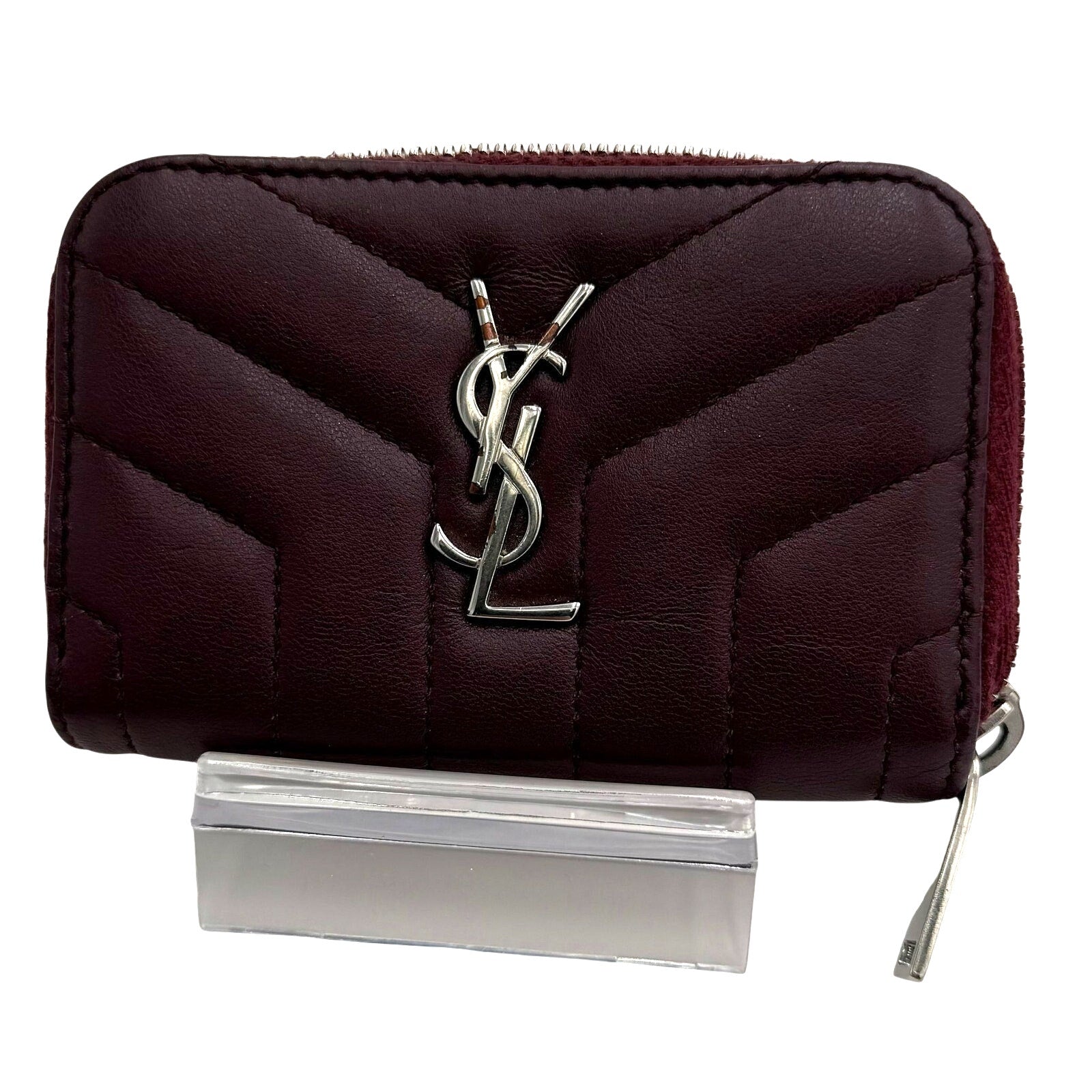 Authentic Yves Saint Laurent Zippy Wallet