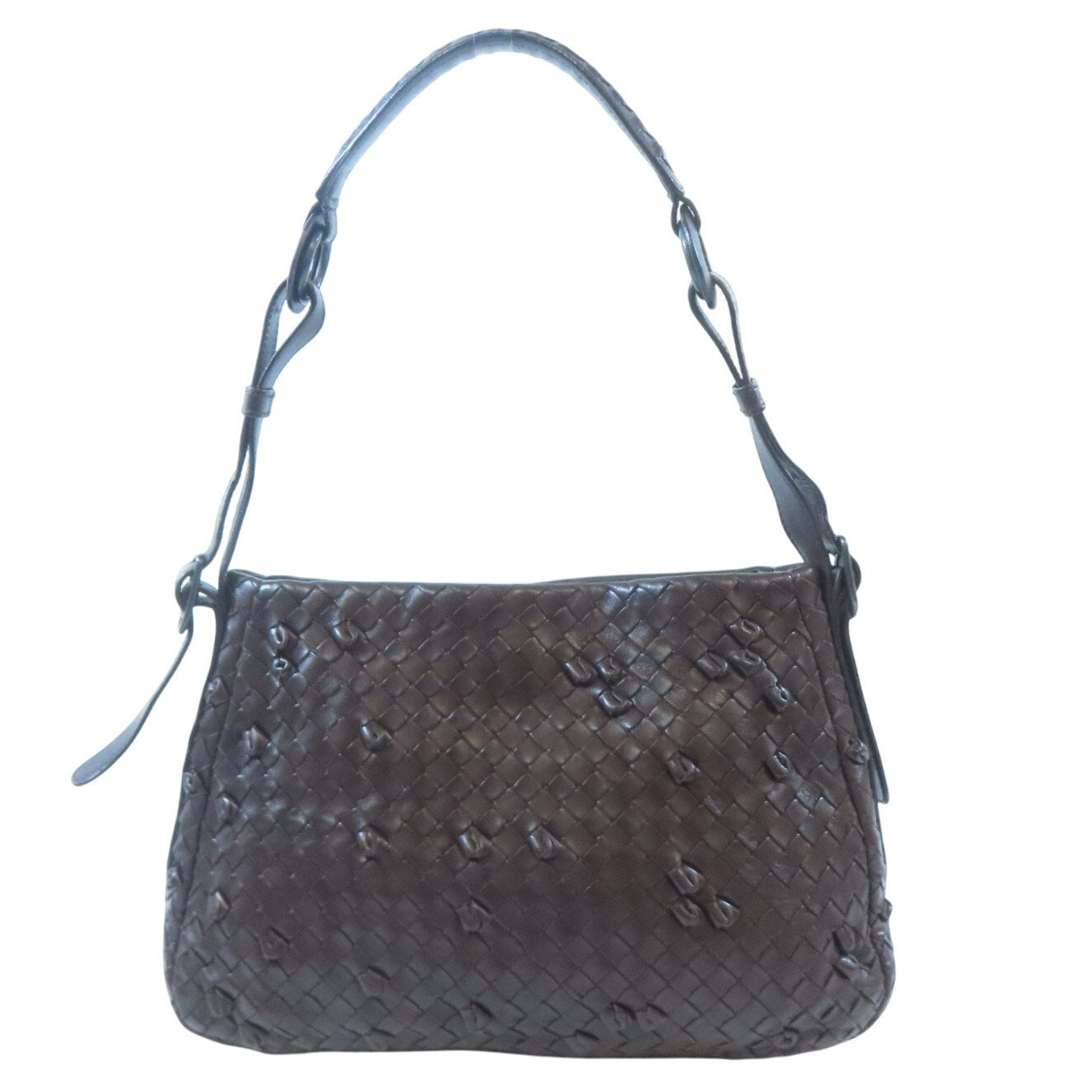 Authentic BOTTEGA VENETA Intrecciato  Shoulder Bag