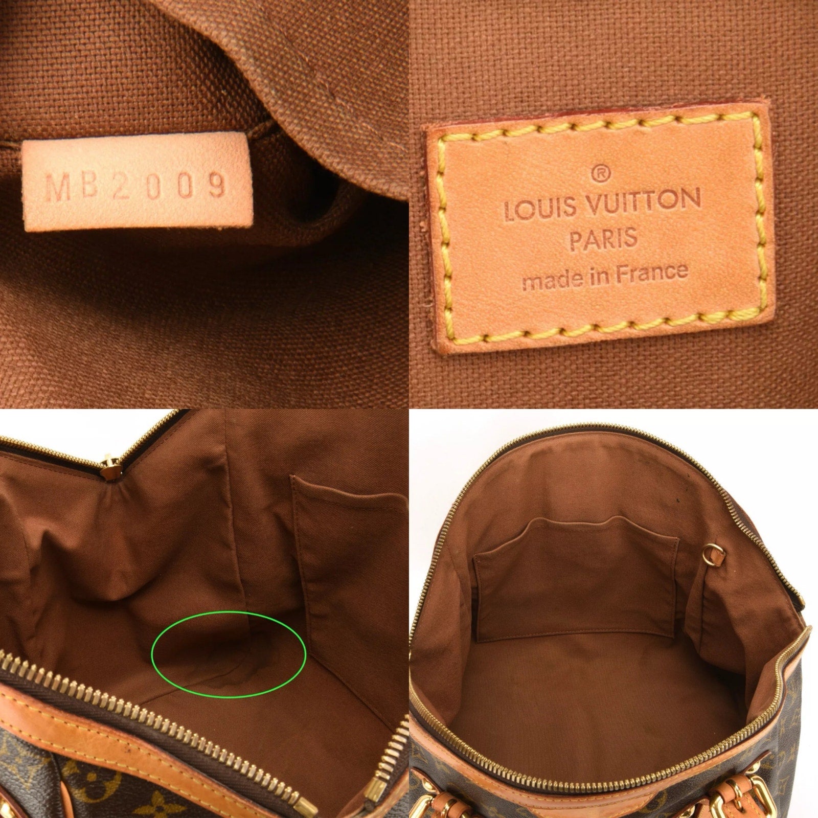 Authentic Louis Vuitton Tivoli GM Shoulder Bag