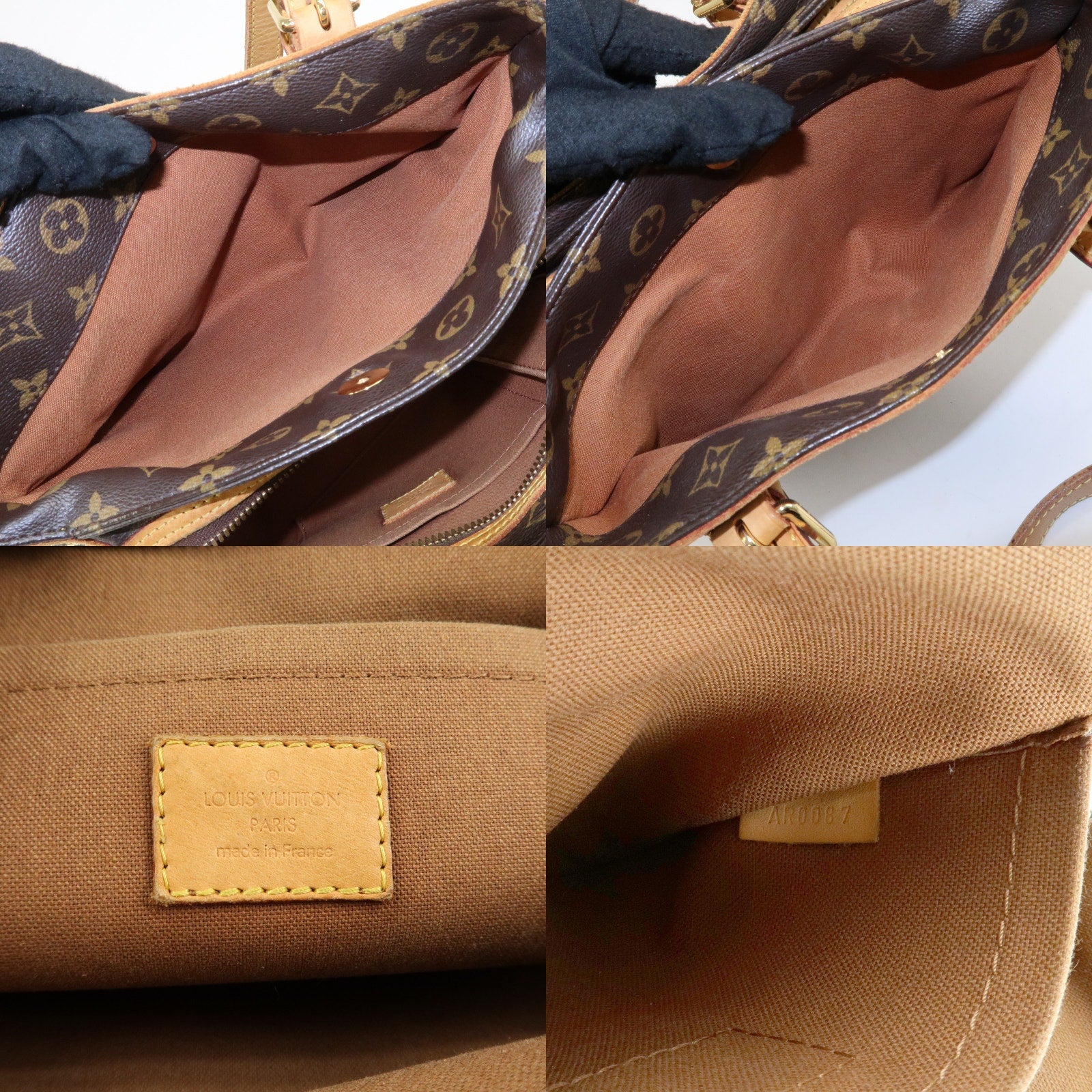 Authentic Louis Vuitton Rivet Handbag