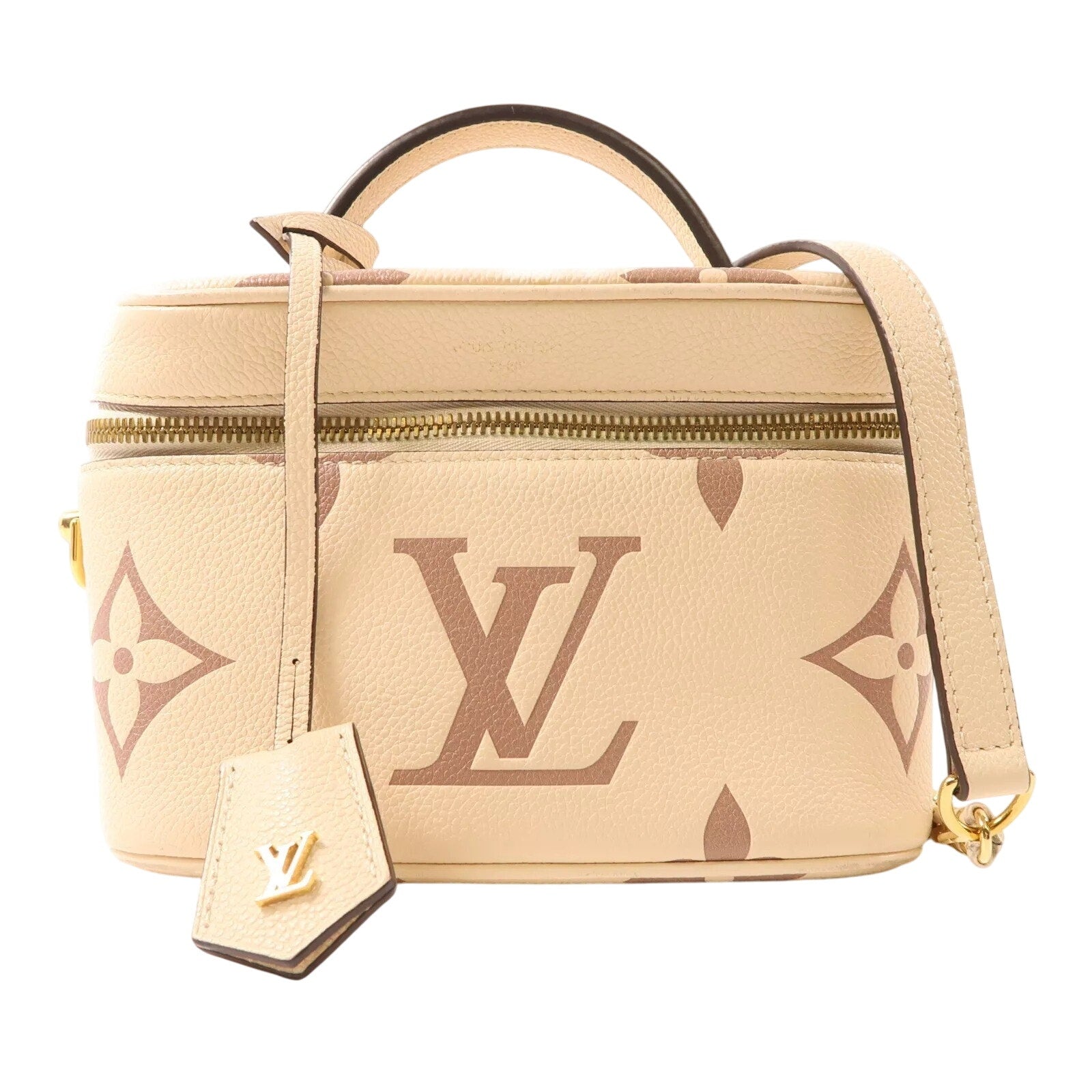 Authentic Louis Vuitton Empreinte Vanity PM Shoulder Bag 2-Way