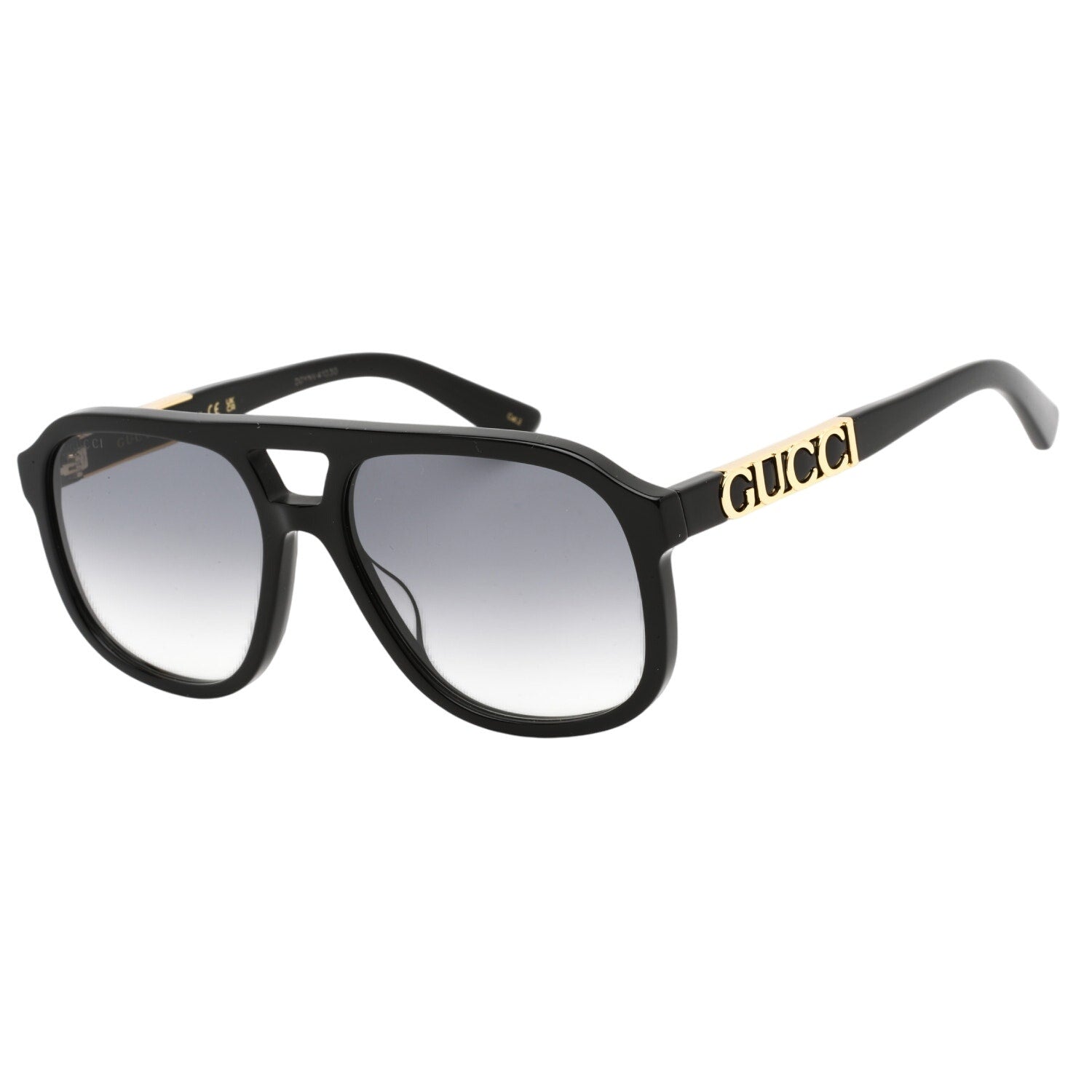 Brand New Gucci Sunglasses Black and Gray Radiant