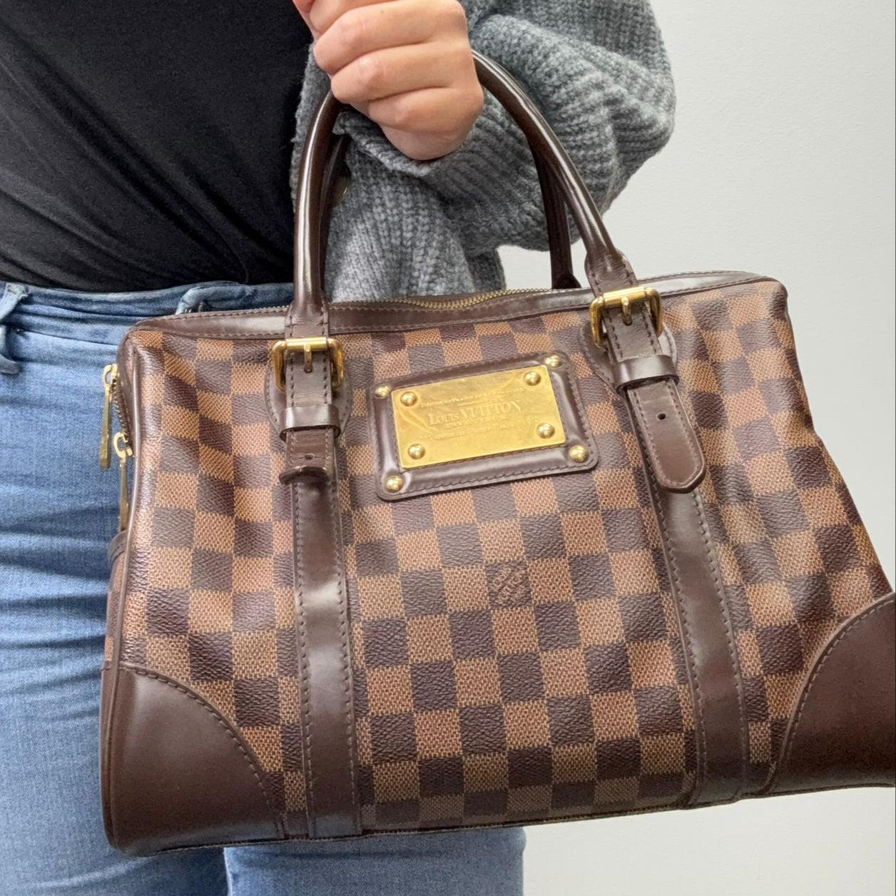 Authentic Louis Vuitton Berkeley Shoulder Bag