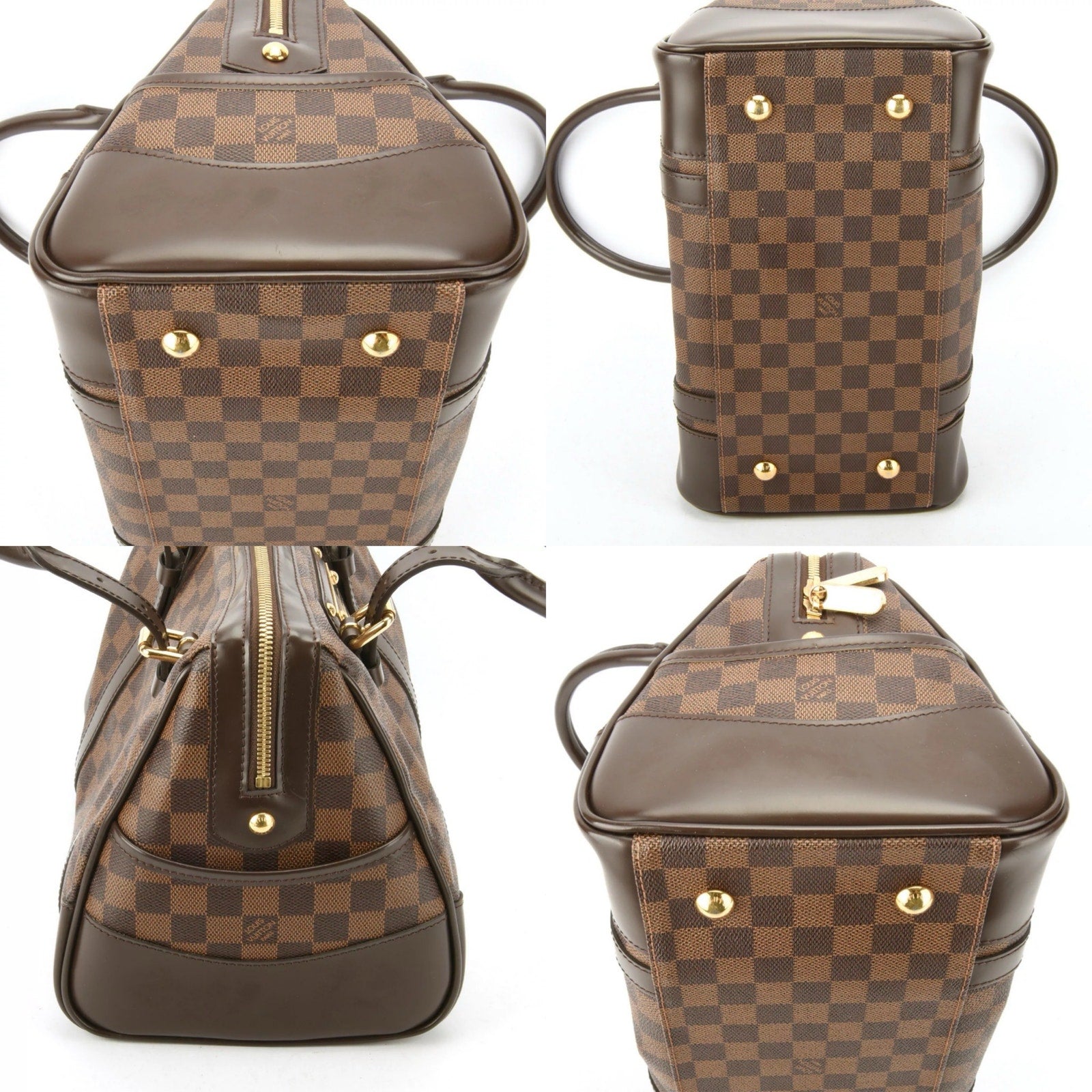 Authentic LOUIS VUITTON Damier Ebene Berkeley Handbag