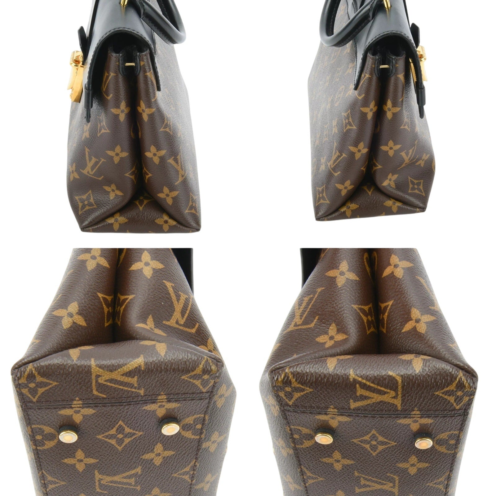 Authenticated Louis Vuitton One Handle Flap Bag