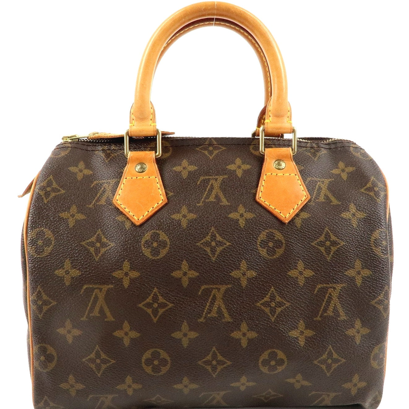 Authentic Louis Vuitton Speedy 25 Monogram Coated Canvas