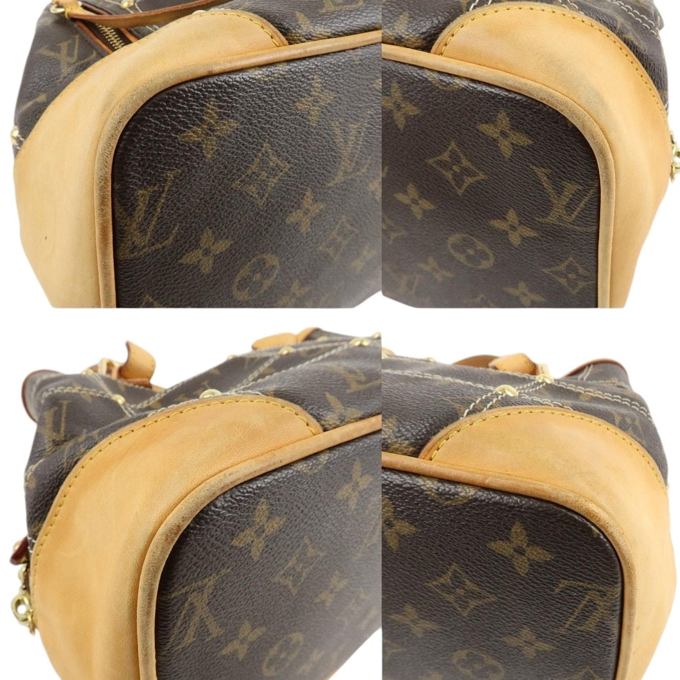 Authentic Louis Vuitton Rivet Handbag