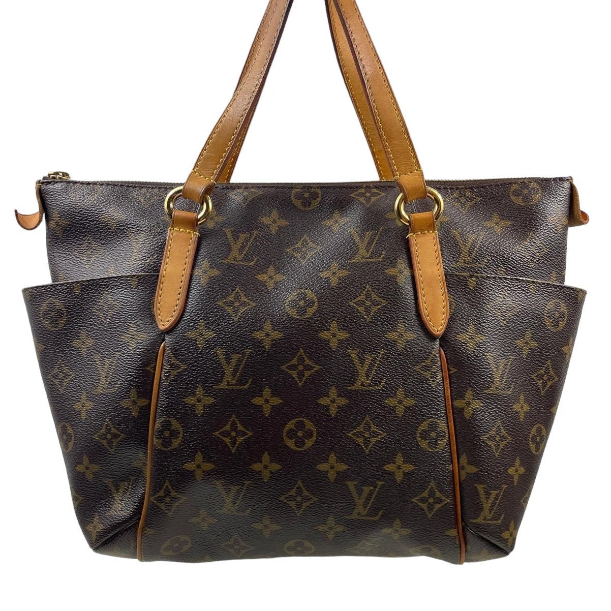 Authentic Louis Vuitton Monogram Totally PM Brown Shoulder Bag