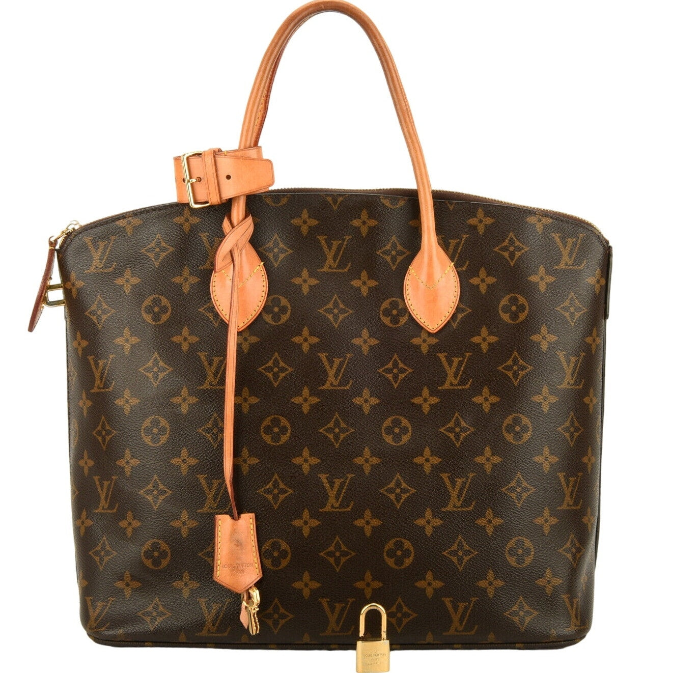 Authentic Louis Vuitton Lockit MM Monogram Tote Bag