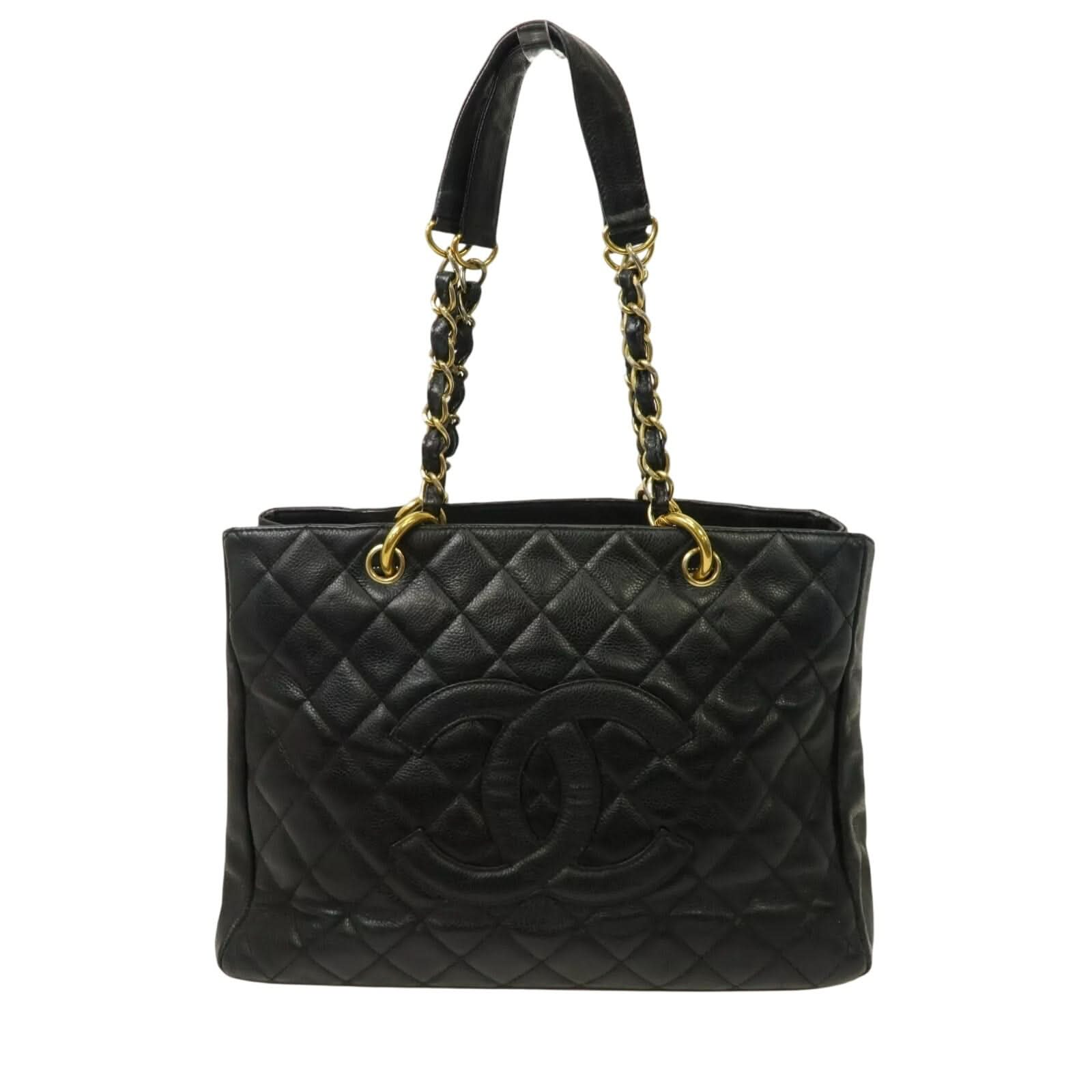 Authenticated CHANEL Grand Shopping Tote Bag