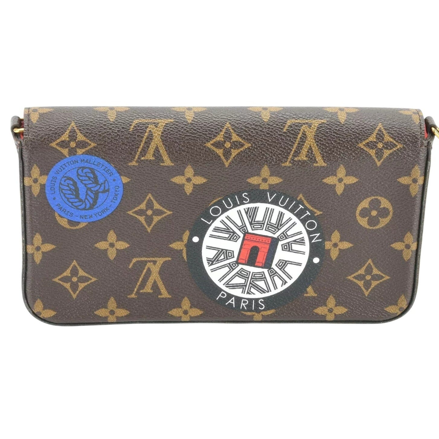 Authentic Louis Vuitton Felicie World Tour Pochette