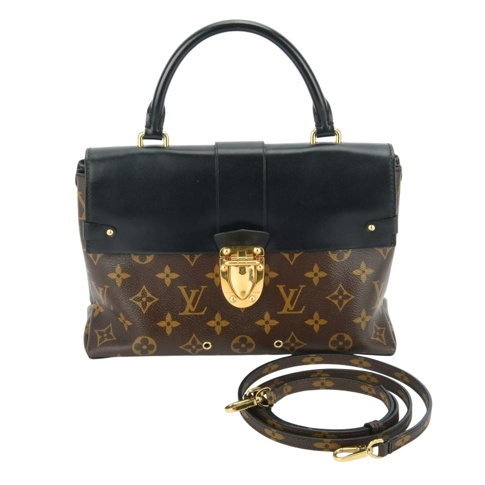 Authenticated Louis Vuitton One Handle Flap Bag