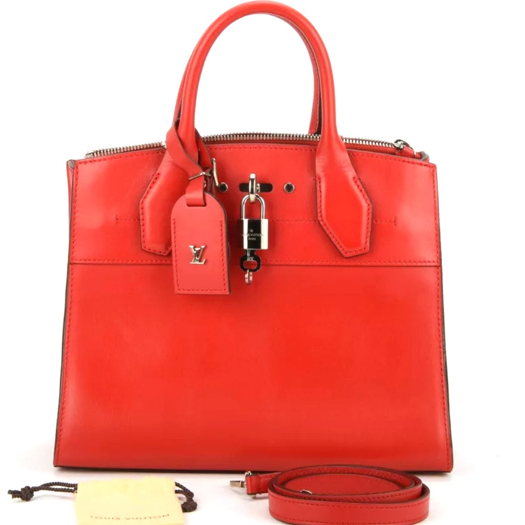 Authentic Louis Vuitton City Steamer PM Bag
