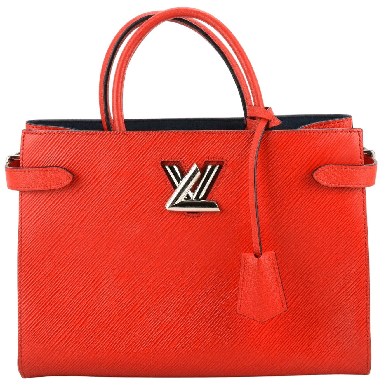 Authentic Louis Vuitton Twist Tote Epi Red Handbag